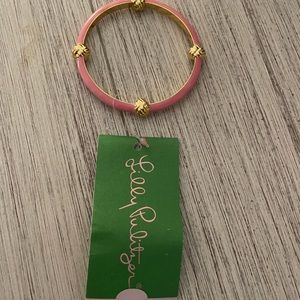 Lilly Pulitzer Knotty Bangle in Hotty Pink